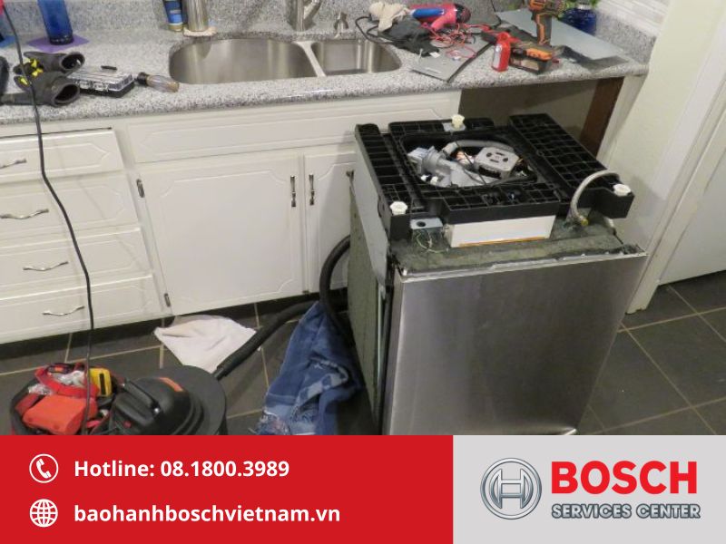 Bảo hành Bosch Việt Nam cung cấp giải pháp sửa lỗi E23 máy rửa bát Bosch chuyên nghiệp
